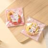 100Pcs 7x7cm Small Plastic Cartoon Animal Printed Self-Adhesive Packaging Cookie Candy Bags Child Birthday Party Favors