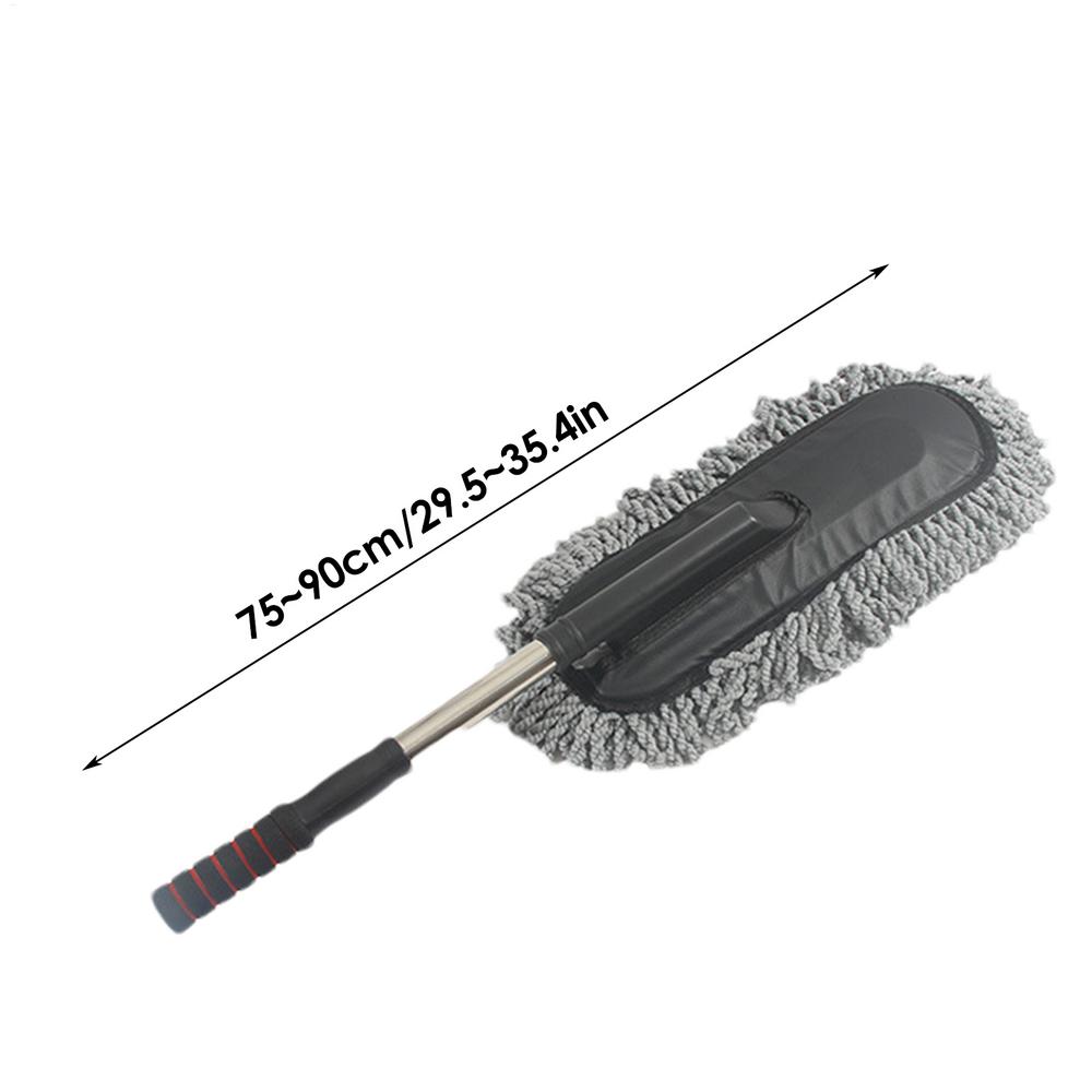Microfiber Car Wash Brush Mop Kit, Mitt Sponge With Long Handle Car Cleaning Supplies Car Dusters with Extendable Handle