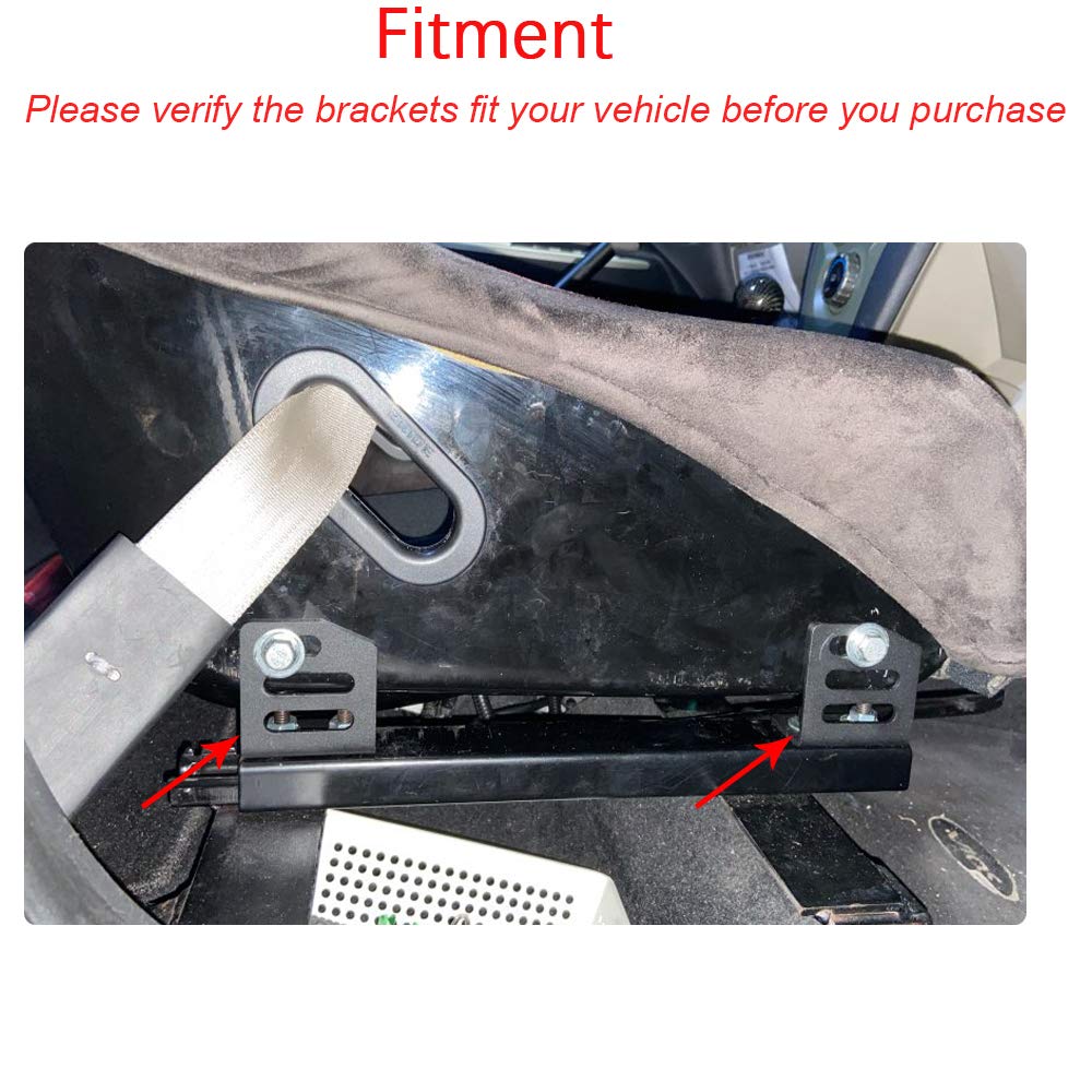 Universal Super Low Down Side Adjustable Mounting Bracket for RNG Recaro Racing Bride Seat