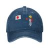 New kyokushin karate  Washed Baseball Cap  Trendy Sun Trucker Hat Summer Unisex Adult Outdoor Gym Baseball Caps