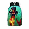 Afro-Afrikanische Schönheit Schwarze Prinzessin Wasserdichter Schulrucksack Mit Verstellbaren Schultergurten