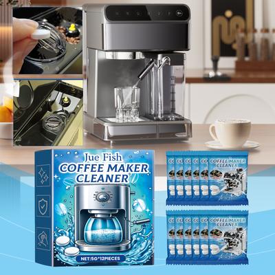 Tablety na čištění kávovarů Profesionální tablety na odstraňování vodního kamene pro údržbu a hloubkové čištění kávovarů