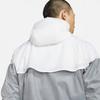 Nike Wind NSW HE WR Woven Hoodie Medium Size L Men's Full-Zip Jacket, Gray,