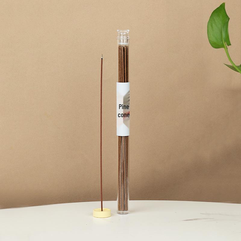 Ying Xiang Yuan Pine Cone Incense Sticks - 10g Woody Scent for Indoor Purification Incense Sticks 21CM*2MM