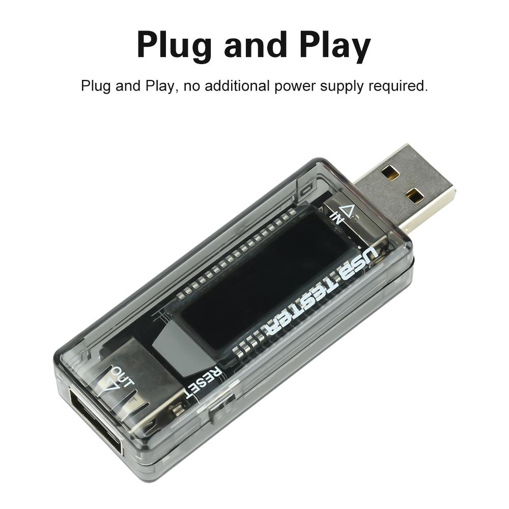 4-30V USB Voltage Current Meters Capacity Battery Tester Volt Current Voltage Doctor Charger Capacity Tester Meter Power Bank