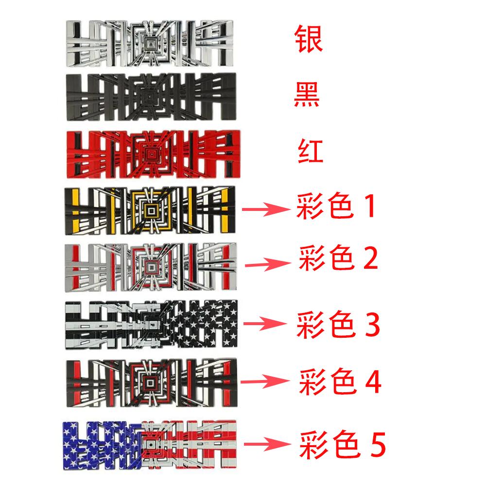 For Tesla Model 3 Y S X Roadster Cybertruck Car Style Plaid Logo Badge Sticker Trunk Emblem Decal Performance Letter Decoration