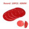10Pcs Transparent Acrylic Double-Sided Adhesive Sticker Strong Adhesive Patch Waterproof No Trace Double-Sided Mounting Gel Pad