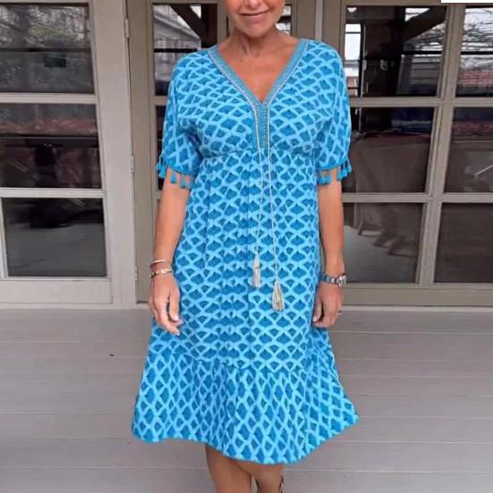 

Женское платье миди на шнуровке, шикарное лоскутное пляжное платье контрастного цвета, женская одежда