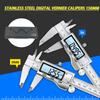 0-150mm Vernier Caliper Stainless Steel/Plastic LCD Digital Caliper 6 Inch Instrument Depth Measuring Tools