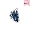 Blue Curved Feather Charm 792576c01