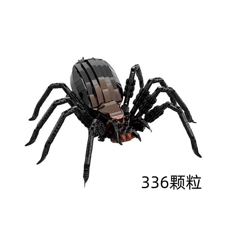 Big Spider Building Block Reptile Insect Model Assembly Toy Compatible Small Particle Set