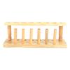 6/8/10 Hole Wooden Test Tube Rack Durable Test Tube Stand Wooden Test Tube Stand  Experiment