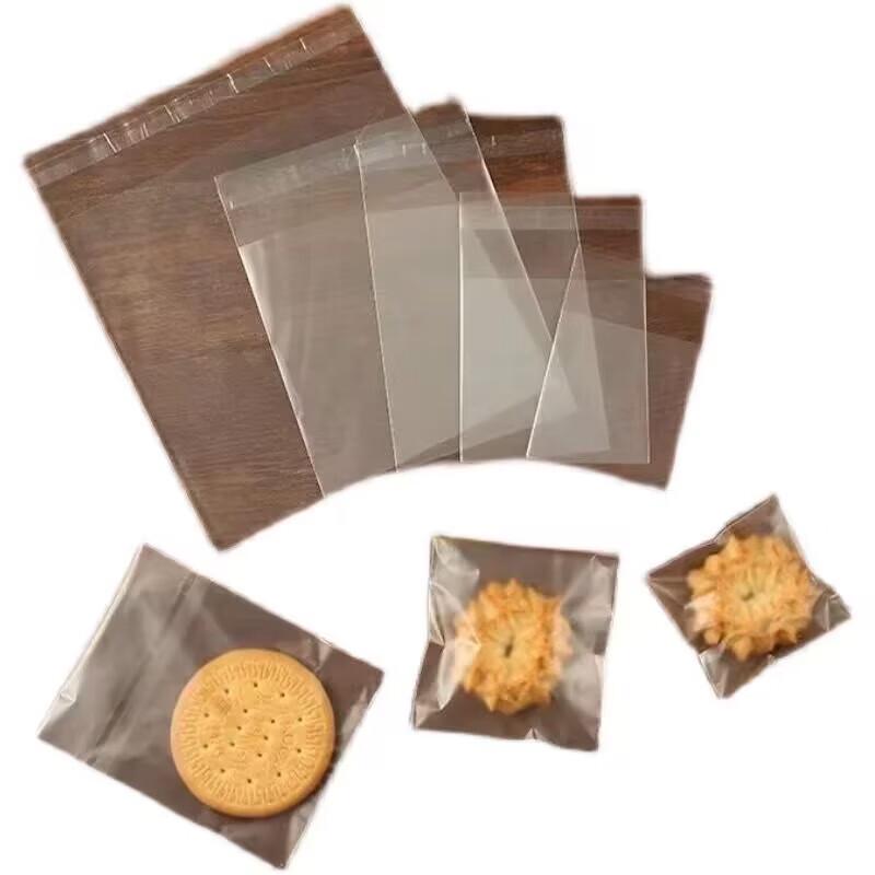 Frosted Self-Sealing Bakery Packaging Bags