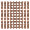 100pcs Brown Handmade Hang Label Wedding Favor Gift Dessert Tags Jewelry Price Tag #2
