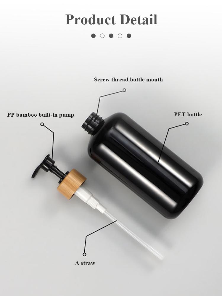 500ml Dávkovače mýdla do koupelny Doplňovatelné na pleťové mléko Šampon Držák na sprchový gel Přenosný cestovní dávkovač Prázdná láhev s pumpičkou do koupele
