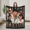 Malachi Barton Fleece Throw Blankets  Blanket for Home Travel Warm Quilt,