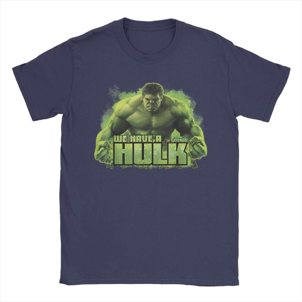 Infinity War We Have A Hulk Unisexs T Shirt Novelty Tees Short Sleeve Crew Neck TShirt Cotton Original Tops