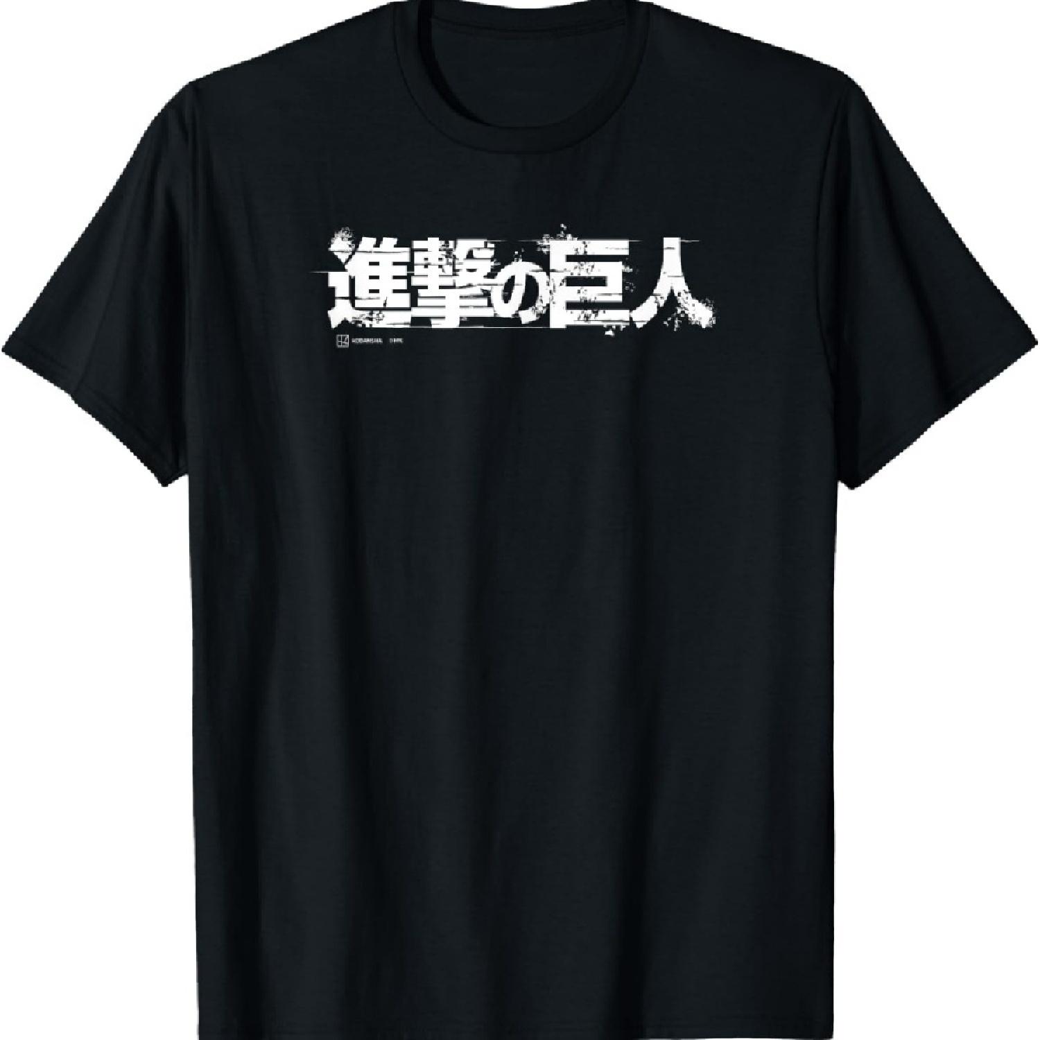

Japanese Title Kanji White Official Logo T-Shirt XXXXXL чорний
