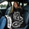 Vlastní motocyklová fleecová deka s personalizovaným jménem a fotografií, přehoz pro všechna roční období, měkké a teplé povlečení, domácí dekorace, dárek
