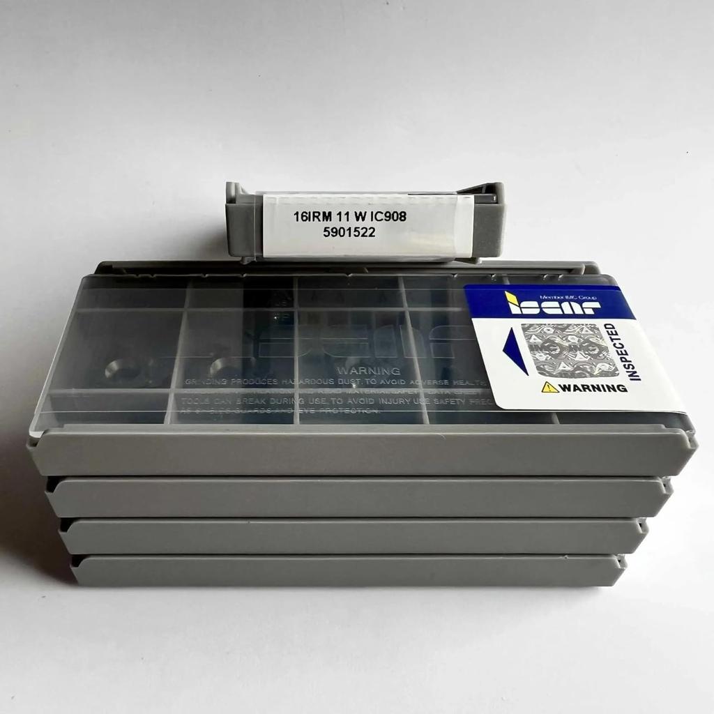ISCAR / 16IRM11W IC908 /Industrial indexable Carbide Inserts 10 PCS