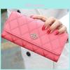 Elegante Damen Geldbörse Clutch Kartenetui aus Kunstleder mit zeitlosem Reiz