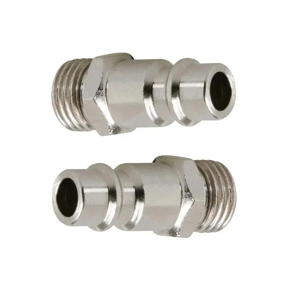 10/50PC Gas Tube Quick Connection Release 1/4in BSP Equipment Power Air Compressor Compressed Air Line Coupler Connector Fitting