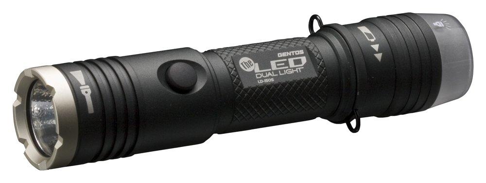 GENTOS The LED Flashlight Hours of ANSI Standard Power Outage Disaster Preparedness (LD-150S) [150 Lumens, 5.5 Operation] Compliant, Lighting,