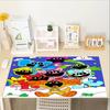 Smiling Critters Theme Mouse Pad, Non Slip Rubber Base, Multifunctional Office & Home Decor, Perfect for Workspace Personalization.