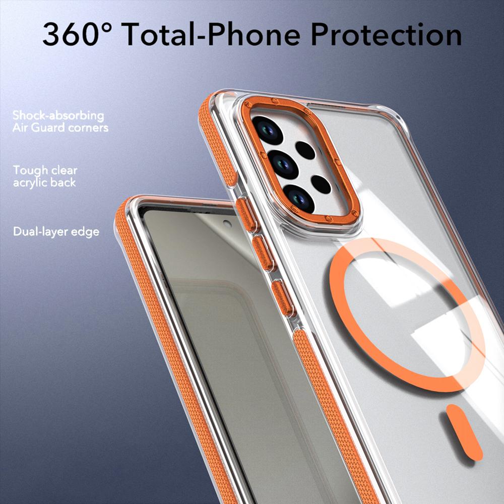 KEYSION Husă Magnetică Transparentă HD pentru MagSafe pentru Samsung A53 5G A13 5G Husă Telefon Transparentă Rezistentă la Șocuri pentru Galaxy A13 4G A53 5G