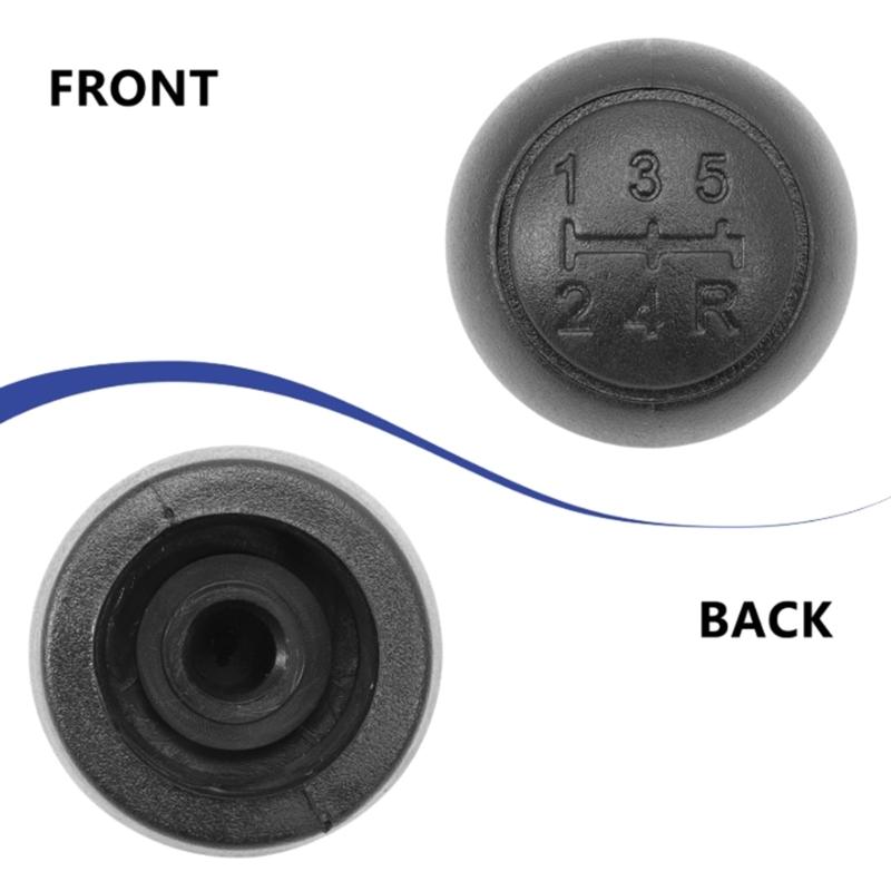 Auto Part for Seicento 1998-2010 Gear Shifter Knob And Leather Gaiter 735249804 Shifter Knob Gaiter Set Easy Installation