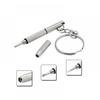 Portable 3 In 1 Screwdriver Eyeglass Sunglass Watch Repair Screwdriver Set Keychain Stainless Steel Mini Screwdriver Hand Tools