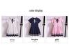 Girls' Summer Princess Dress - Short Sleeve College Style Skirt