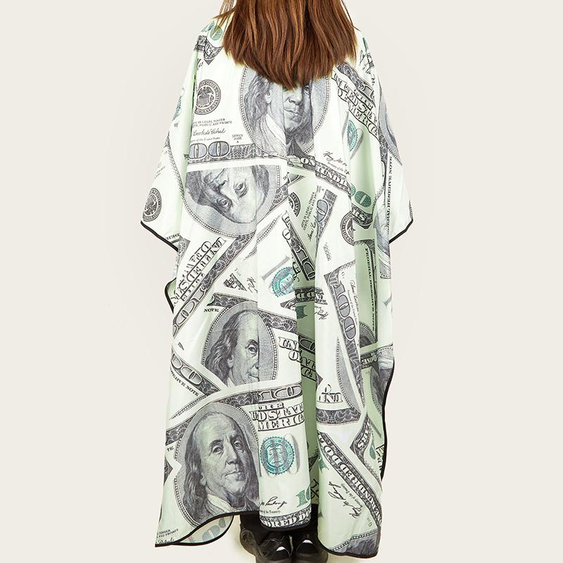 1pcs Hair Cutting Wrap Hairdresser Cape Barber Cover Cloth Salon Haircut Cape Coat for Professional Hairdress Dye Apron Salon