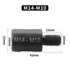 Drill Bit Adapter: M10/M14 To American Thread for Angle Grinder