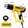 Deli 2000W Digital Adjustable Hot Air Gun CN plug (adapter included)