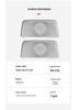 Third Gen NIO ES8 Under-Seat Air Vent Cover: Air Conditioning Protection & Decorative Accessory for 26 Models