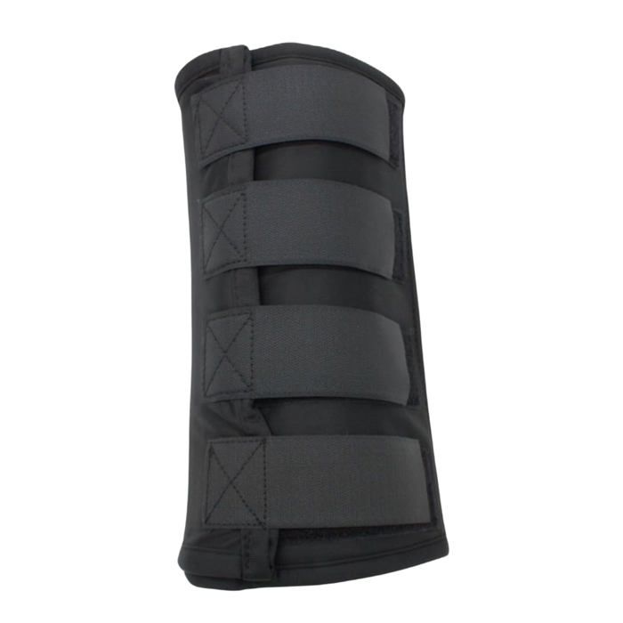 Guêtres chauffantes et rafraîchissantes - PFIFF - Coolpack - Noir - Insert tissu éponge - Récupération jambes