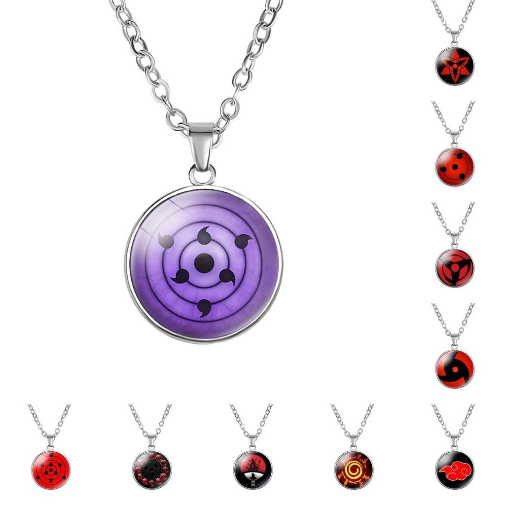 Recurrent Naruto Necklace Write Round Eyes Singlesided Pendant Accessory
