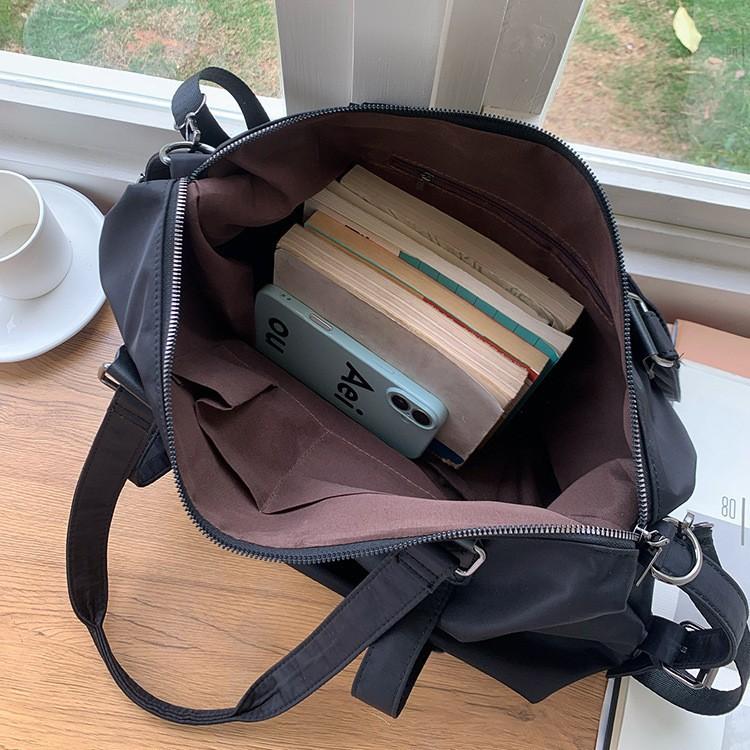 Geantă de bagaje pentru călătorie de afaceri Geanta de bagaje pentru femei de capacitate mare, cu un singur umăr, geantă de călătorie din nailon, ușoară, pentru bărbați