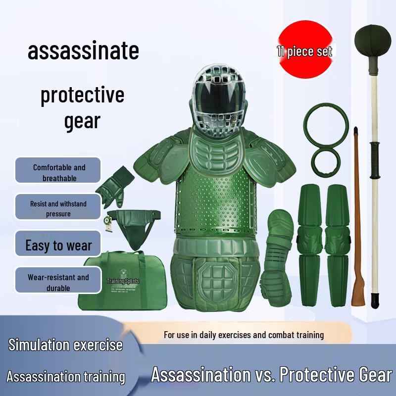 Jingwu Rong 23 Combat Training Protective Gear Set