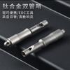 Titanium Survival Whistle Outdoor Camping Emergency Signal Tool With Waterproof Storage Compartment Lanyard