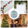 Christmas Ball Ornament 8cm Shatterproof Glitter Tree Balls Seasonal Christmas Bauble Decorations For Home Office School Hotel