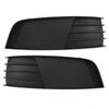 1pair Front Bumper Lower Grille 5E08073679B9 Left Right Fog Lamp Grille Cover for OCTAVIA 5E 2013