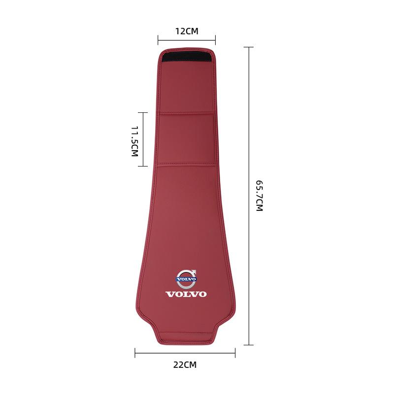Federa Cuscino Auto in Pelle Accessori Auto Copricuscino Poggiatesta Per Volvo V60 V40 XC90 S60 C30 XC60 V50 Rdesign Tappetino Decorativo Anti Sporco