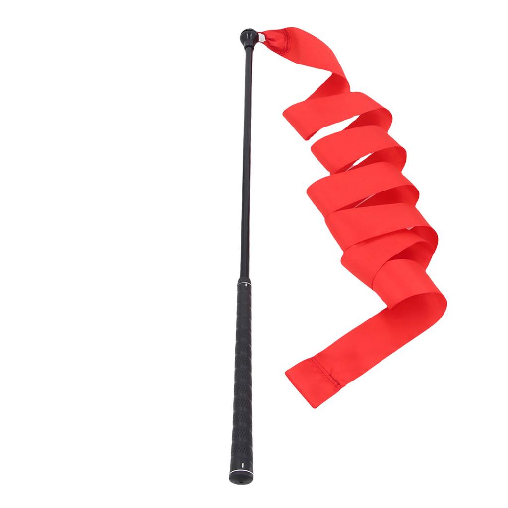 Club Swing Trainer Stick with Ribbon Improve Swing Posture Rhythm Training for Indoor Outdoor 27.6in Long