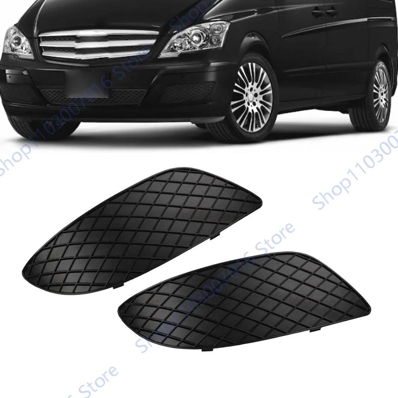 Per Mercedes Vito W636 Viano W639 Copertura Faro Antinebbia Anteriore Griglia Inferiore Cornice Lampada Antinebbia 6368850074 6368850174