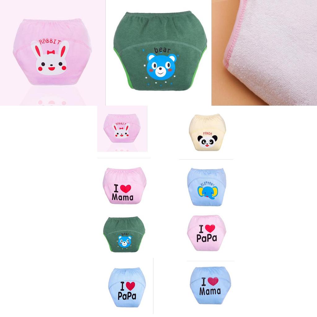 Baby Cloth Diapers Training Pants Underwear Featuring Soft And Breathable Cotton Blend