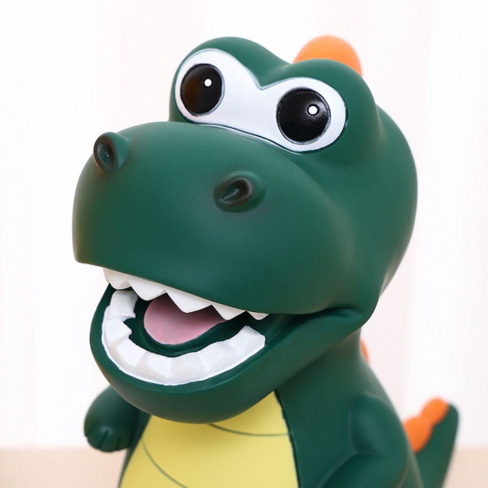 Large Capacity Coins Storage Box Anti-fall Coins Money Case Cartoon Dinosaur Piggy Ban  Living Room