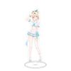 Swimsuit Party Time Hololive Vtuber Anime Figures Cosplay Acrylic Stands 15cm Model Mococo Kobo Ayame Desk Decor Standing Sign G