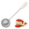 ZK20 Stainless Steel Powdered Sugar Shaker Duster Flour Sifter Powder Duster Baking Powder Sifters for Baking Tools